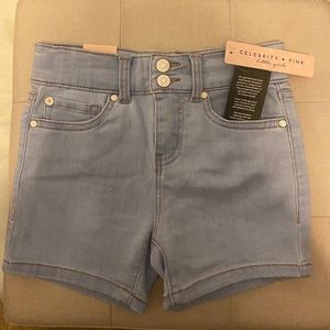NWT Girls Celebrity Pink Super Soft Jean Shorts
